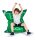 SITTING POINT Little BigBag Soccer Sitzsack grün