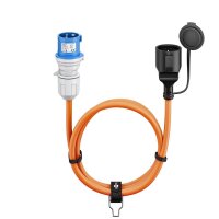 goobay Camping Adapterleitung orange
