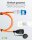 goobay Camping Adapterleitung orange