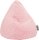 SITTING POINT FLUFFY HEARTS XL Sitzsack rose