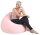 SITTING POINT FLUFFY HEARTS XL Sitzsack rose