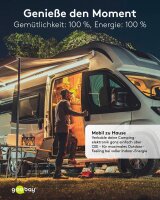 goobay Camping Adapterleitung orange