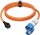 goobay Camping Adapterleitung orange