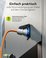 goobay Camping Adapterleitung orange