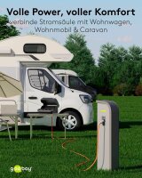goobay Camping Adapterleitung orange