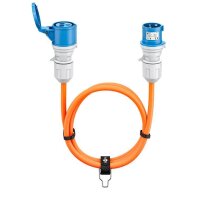 goobay Camping Verlängerungskabel orange