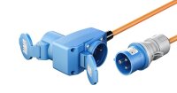 goobay Camping Adapterleitung orange