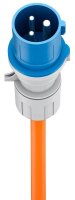 goobay Camping Adapterleitung orange