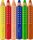FABER-CASTELL Grippy Buntstifte farbsortiert, 6 St.