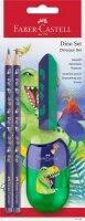 FABER-CASTELL Schreibset Dino grün