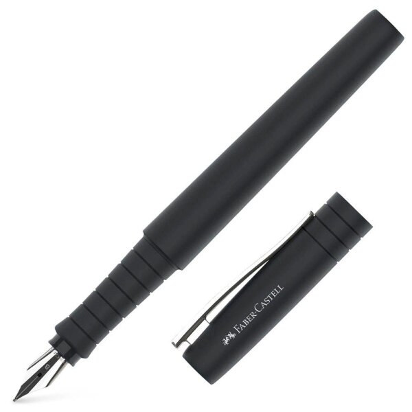 FABER-CASTELL Poly Pen Patronenfüller schwarz B (breit), 1 St.