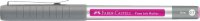 FABER-CASTELL Free Ink Tintenroller grau 0,4 mm, Schreibfarbe: pink, 1 St.
