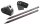 FABER-CASTELL Midnight rose Bleistift-Set B schwarz/rose, 1 Set