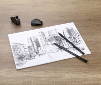 FABER-CASTELL Midnight ocean BK Bleistift-Set B schwarz/blau, 1 Set