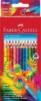 FABER-CASTELL Ergonomics Buntstifte farbsortiert, 24 St.