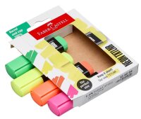 FABER-CASTELL TXTLNR SF Textmarker farbsortiert, 4 St.