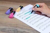 FABER-CASTELL TXTLNR Mini Pastell B Textmarker farbsortiert, 10 St.