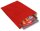 VP Faltenbeutel rot 15,0 x 21,0 cm, 100 St.