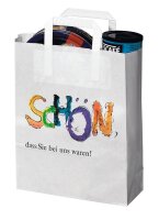 VP Papier-Tragetaschen Topcraft weiß 26,0 x 33,0...