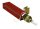 VP Geschenktüten für Flaschen rot 9,5 x 38,0 cm, 25 St.