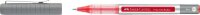 FABER-CASTELL Free Ink Tintenroller grau 0,4 mm, Schreibfarbe: rot, 1 St.