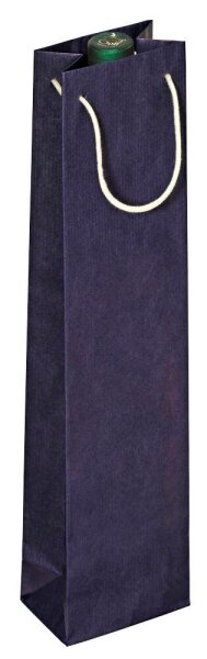 VP Geschenktüten für Flaschen blau 9,5 x 38,0 cm, 25 St.