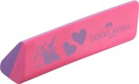 FABER-CASTELL Radiergummi Einhorn Dust free pink/lila, 1 St.