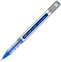 FABER-CASTELL Free Ink Tintenroller grau 0,4 mm, Schreibfarbe: blau, 1 St.