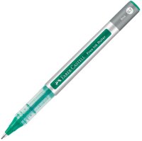 FABER-CASTELL Free Ink Tintenroller grau 0,4 mm, Schreibfarbe: grün, 1 St.