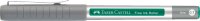 FABER-CASTELL Free Ink Tintenroller grau 0,4 mm, Schreibfarbe: grün, 1 St.