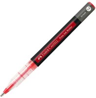 FABER-CASTELL Free Ink Tintenroller grau 0,8 mm, Schreibfarbe: rot, 1 St.