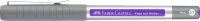 FABER-CASTELL Free Ink Tintenroller grau 0,4 mm, Schreibfarbe: violett, 1 St.