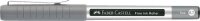 FABER-CASTELL Free Ink Tintenroller grau 0,4 mm, Schreibfarbe: schwarz, 1 St.