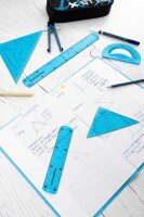 EBERHARD FABER Geometrie-/Zeichenset blau