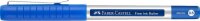 FABER-CASTELL Free Ink Tintenroller grau 0,2 mm, Schreibfarbe: blau, 1 St.