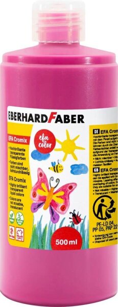 EBERHARD FABER EFA Cromix Transparentfarben magenta hell 500,0 ml, 1 St.