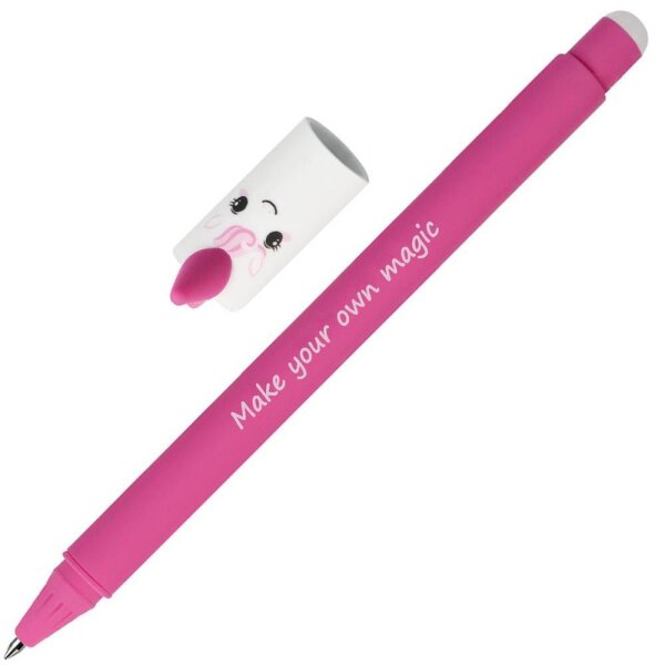 EBERHARD FABER Animal Erase it! Gelschreiber Einhorn 0,7 mm, Schreibfarbe: blau, 1 St.
