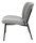 meet powered by PAPERFLOW Sessel TWIST grau schwarz Stoff 60,0 x 53,0 x 82,0 cm, 1 St.
