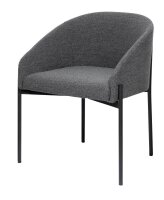 meet powered by PAPERFLOW Sessel MILO anthrazit schwarz...