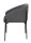 meet powered by PAPERFLOW Sessel MILO anthrazit schwarz Stoff 57,0 x 50,0 x 71,0 cm, 1 St.