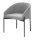 meet powered by PAPERFLOW Sessel MILO grau schwarz Stoff 57,0 x 50,0 x 71,0 cm, 1 St.