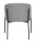 meet powered by PAPERFLOW Sessel MILO grau schwarz Stoff 57,0 x 50,0 x 71,0 cm, 1 St.