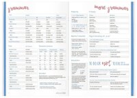 Häfft® Verlag Vokabelheft Englisch Lineatur 53 liniert DIN A5 ohne Rand, 64 Blatt, 1 St.