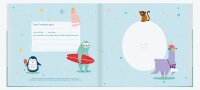 Häfft® Verlag Freundebuch Alle meine Kindergartenfreunde quadratisch liniert, me  ( 7634-0 )