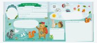 Häfft® Verlag Freundebuch Alle meine Kindergartenfreunde quadratisch liniert, me  ( 7634-0 )