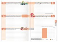 Häfft® Verlag Hausaufgabenheft Game On 2025/2026 liniert DIN A5 ohne Rand, 88 Blatt, 1 St.