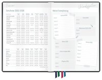 Häfft® Verlag Lehrerkalender August 2025 - Juli 2026 schwarz, 1 St.