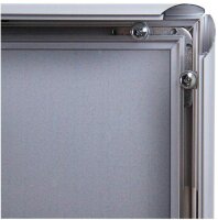 Showdown® Displays  Klapprahmen silber 32,8 x 45,1 cm, 1 St.