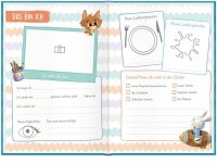Häfft® Verlag Freundebuch Endlich Schulkind DIN A5 liniert, blau Hardcover 48 Seiten, 1 St.