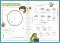 Häfft® Verlag Freundebuch Endlich Schulkind DIN A5 liniert, blau Hardcover 48 Seiten, 1 St.
